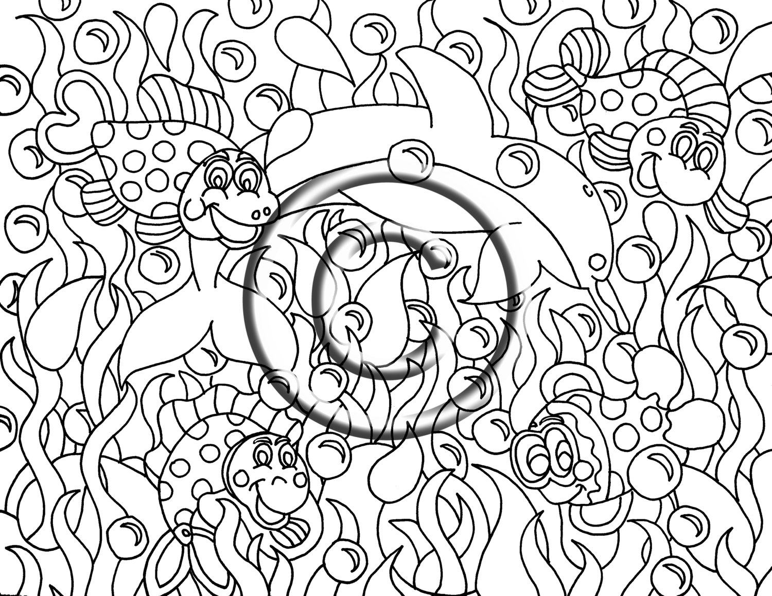 Free Coloring Pages Psychedelic Coloring Pages