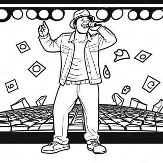 Pop Smoke Coloring Pages