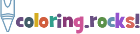 Coloring Rocks Logo