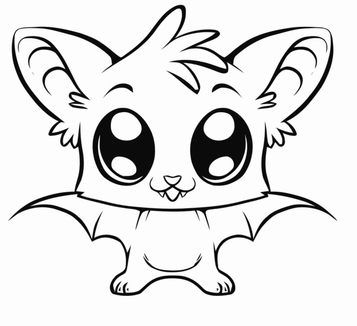 baby animals cartoon coloring pages