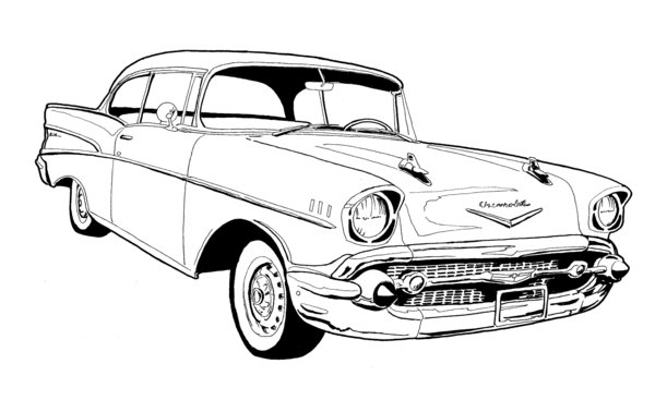 1957 Chevrolet Antique car Chevrolet Bel Air - Muscle Cars png download ...