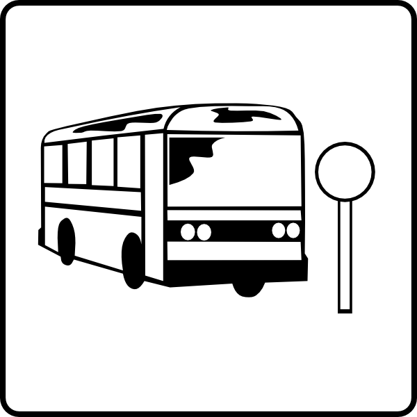 Clipart Of Bus Stop There are 208 bus stop clipart for sale on etsy and ...