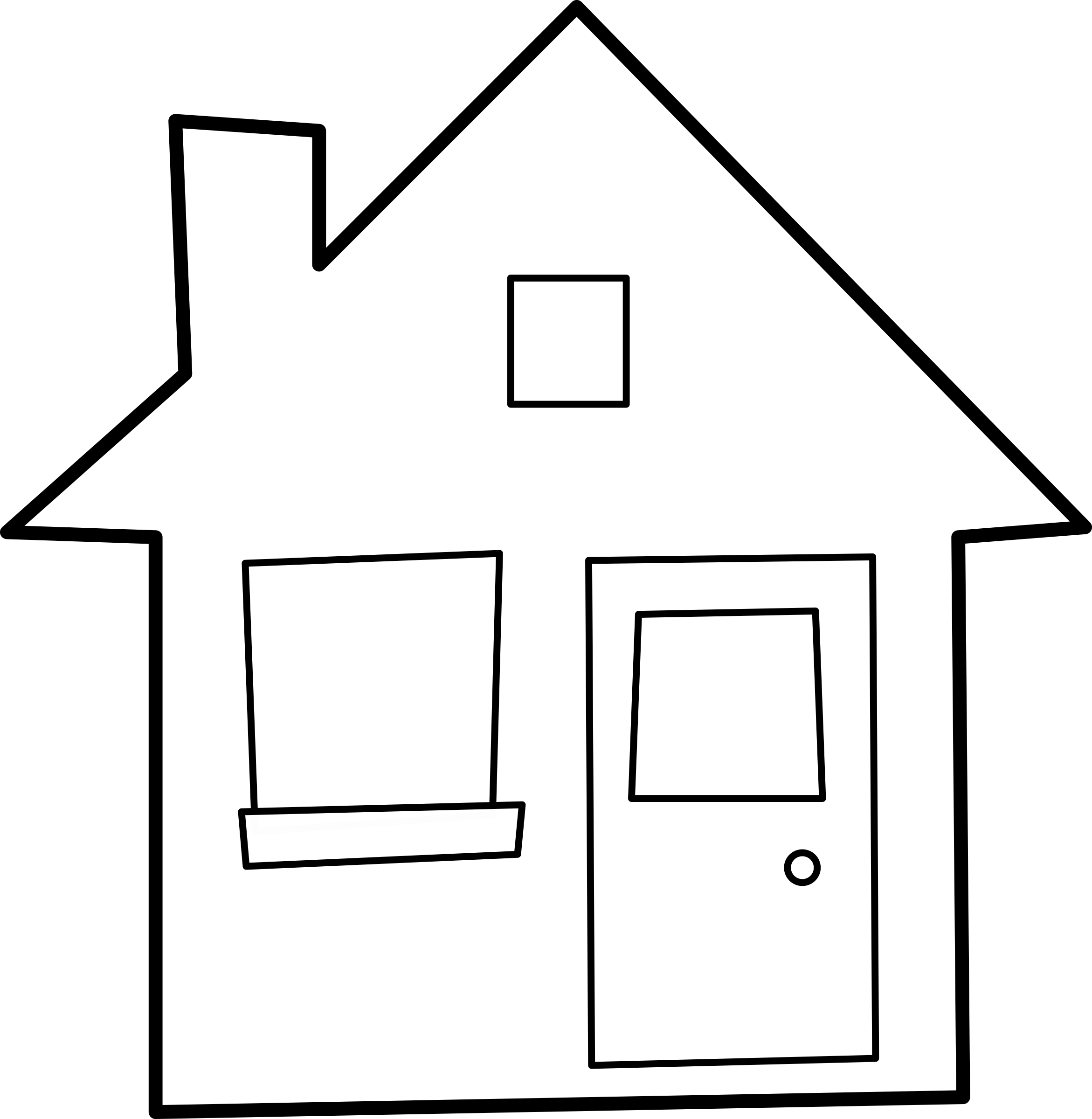 Blank House Template