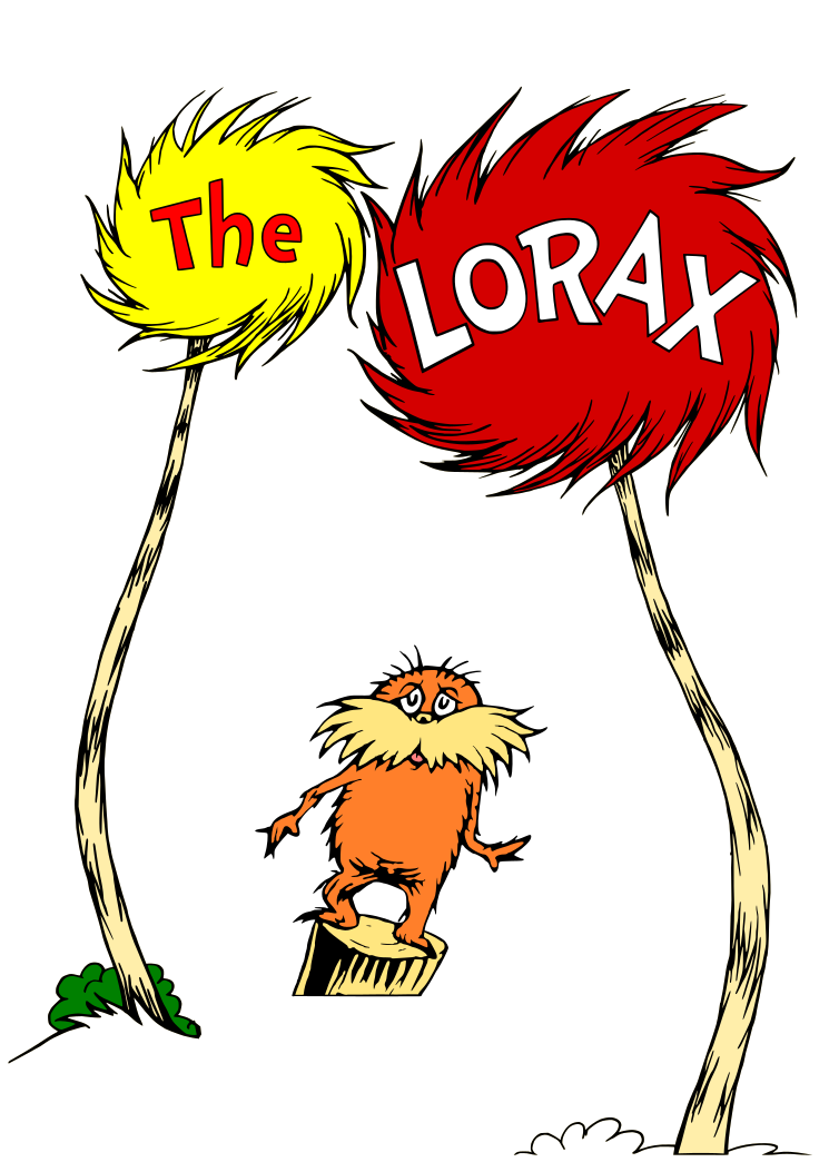 Dr Seuss Characters The Lorax Clipart , Png Download - Dr Seuss - Clip ...