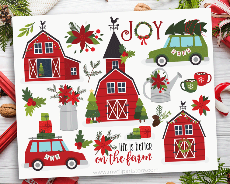 farm house - Clip Art Library