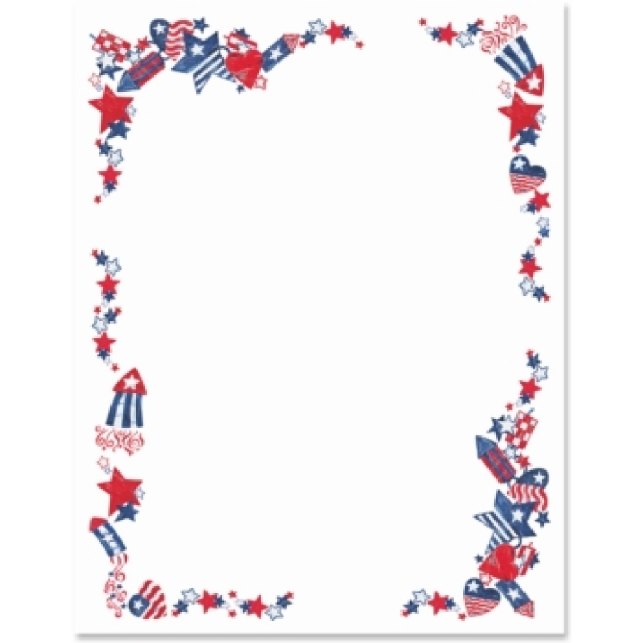 4th of july clip art border