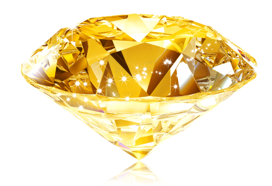 Gold Diamond Png Clipart Large Size Png Image Pikpng | Images and ...