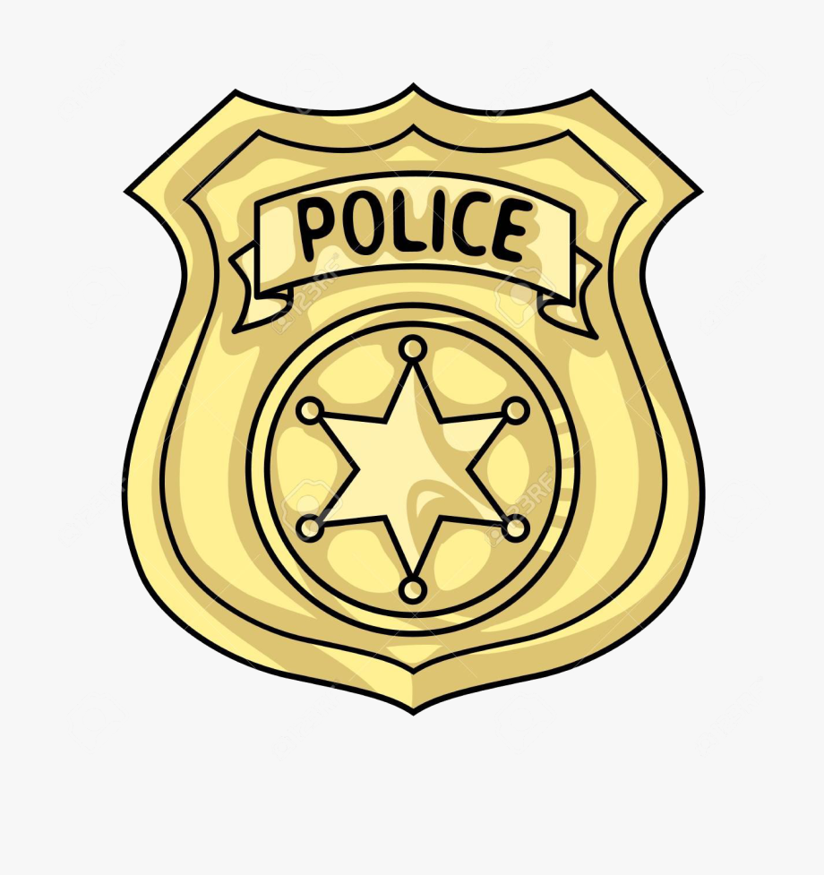 Small Printable Police Badge - Printable World Holiday