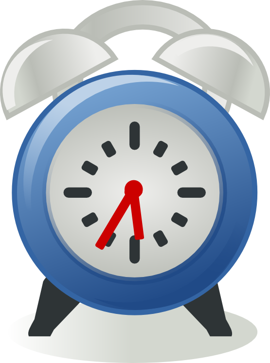 Cute clock clipart