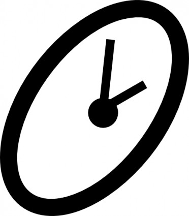 Clock clip art 2