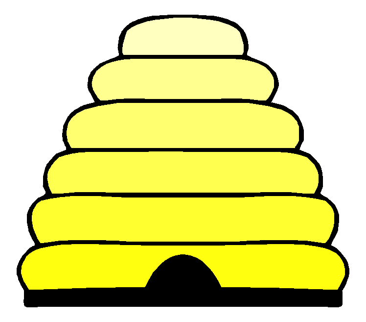 Beehive clipart kid