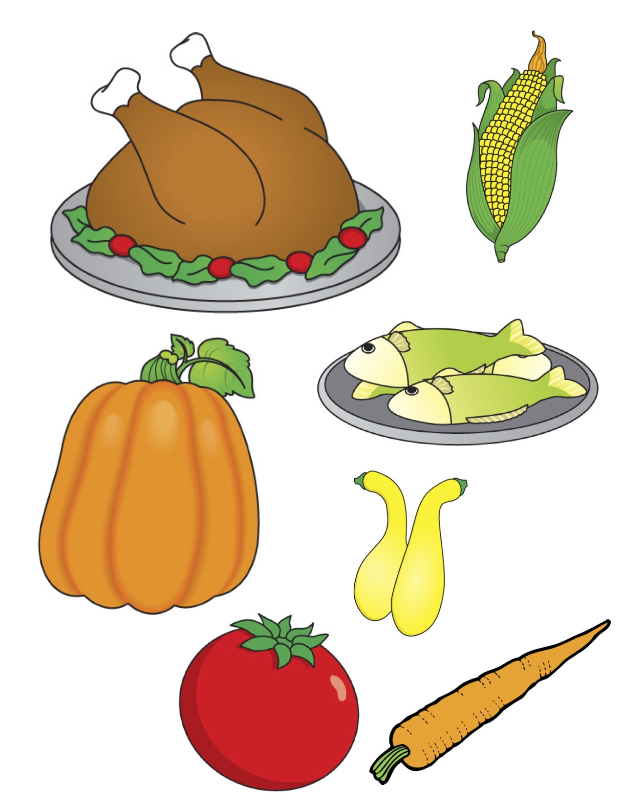 Thanksgiving clipart kid