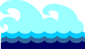 cartoon waves Cartoon ocean waves clip art gif