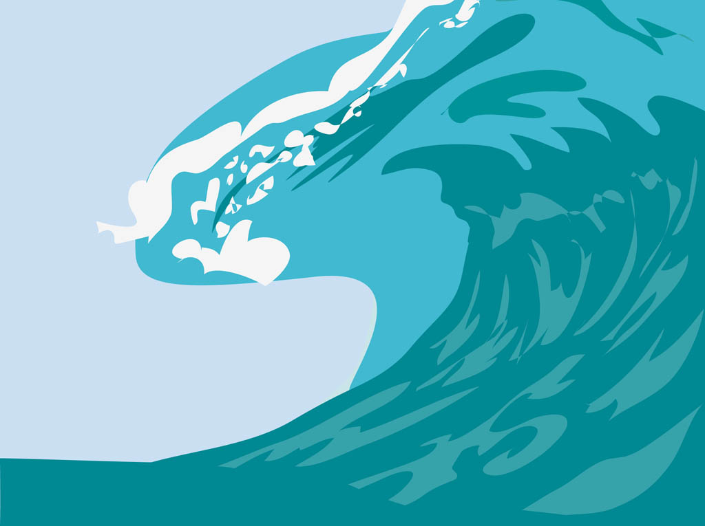 cartoon waves Cartoon wave free download clip art on clipart jpg 4