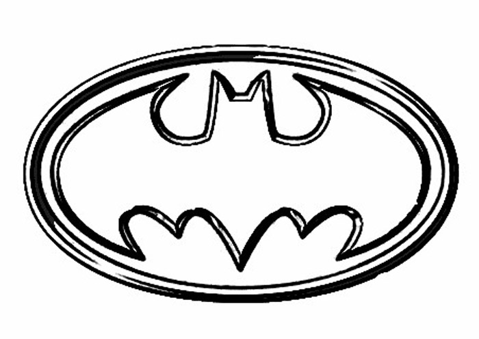 Original Batman Symbol Outline - ClipArt Best