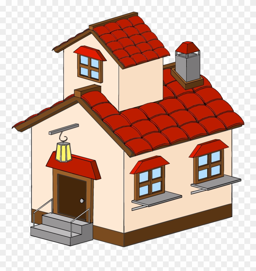 Simple House Clipart Clip Art Of Clipartwork.