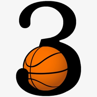 Three Point Shot Basketball Clipart.