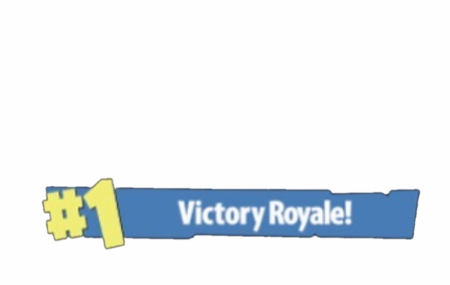 Fortnite Clipart Victory Royale Banner.