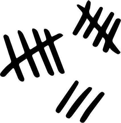 Amazon.com: Tally Marks Silence Vinyl Decal Sticker Bumper.