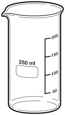 Beaker clipart 250 ml, Beaker 250 ml Transparent FREE for.