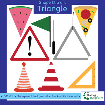 Triangle objects 2D Clip art (shapes).