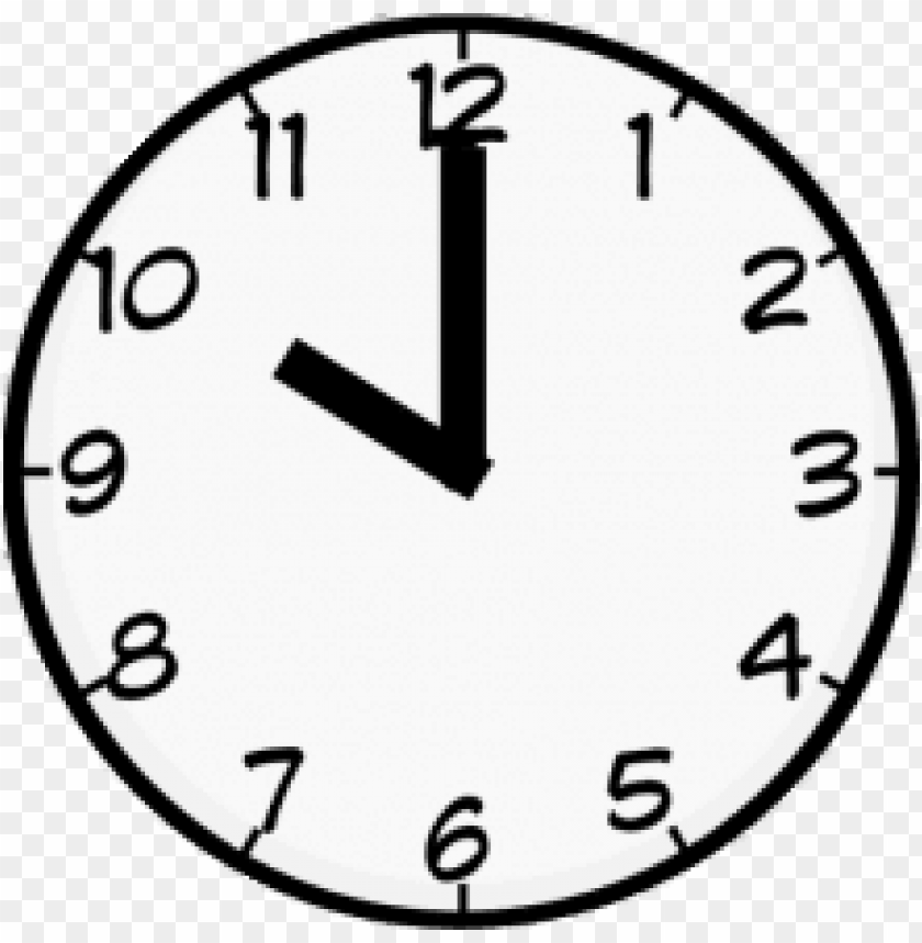 ten o\'clock PNG image with transparent background.