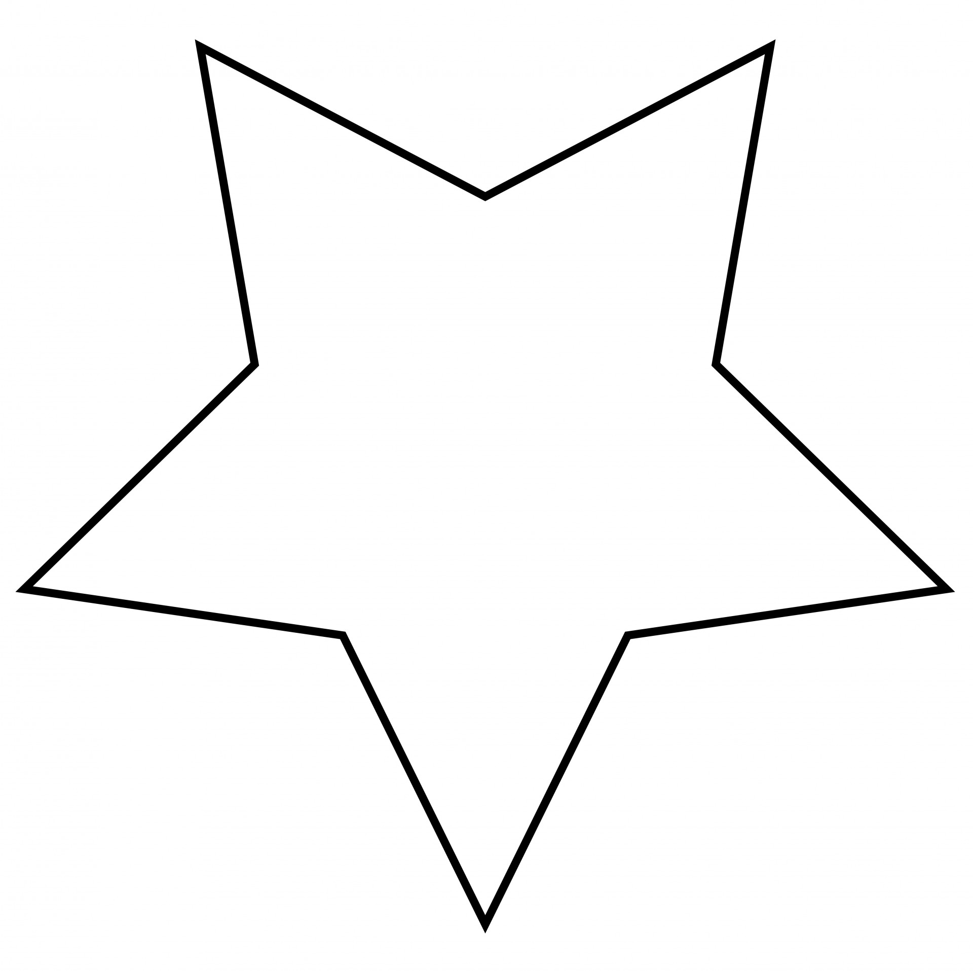 Star Outline Images.