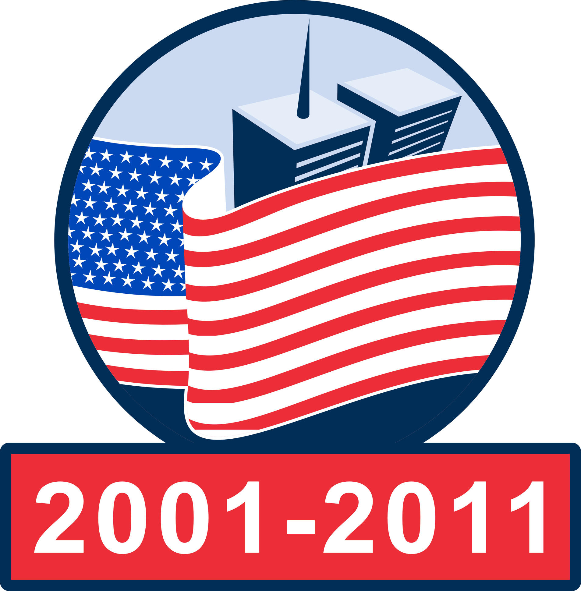 September 11 Memorial Clipart.