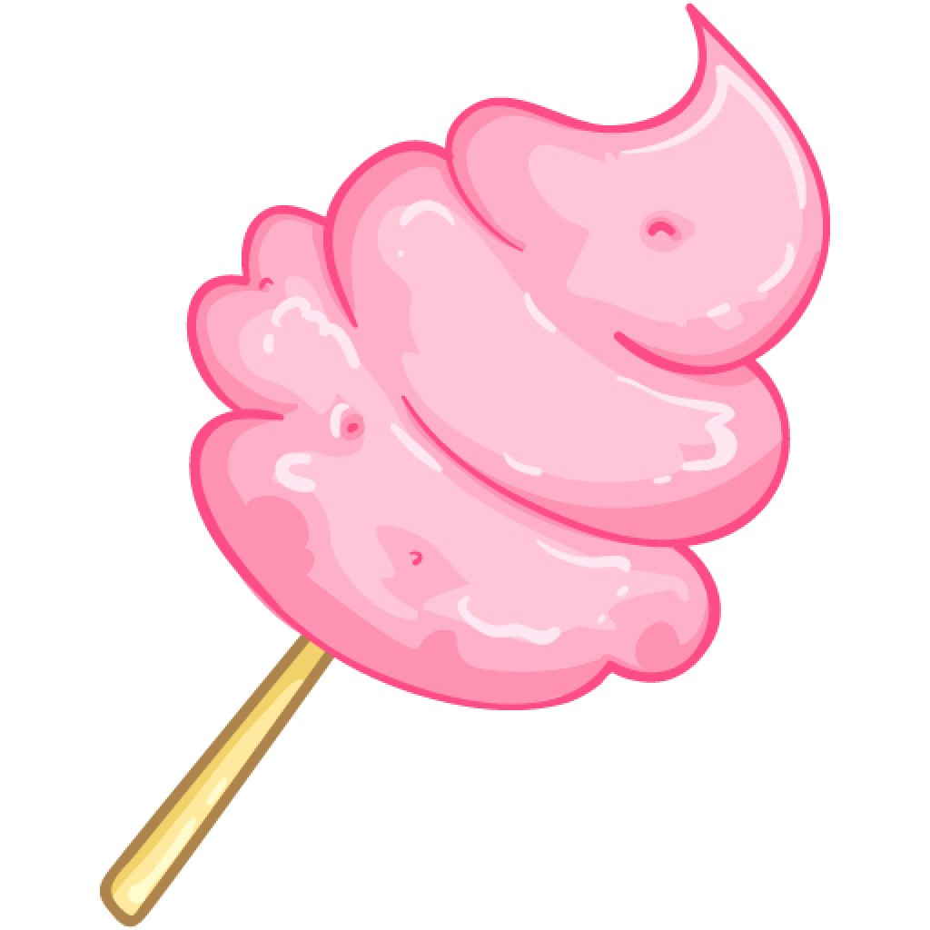 Cotton candy Lollipop Sugar Clip art.