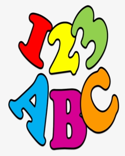 Free Abc 123 Clip Art with No Background.