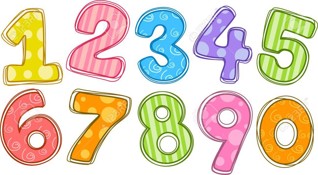 Clipart numbers printable, Clipart numbers printable.