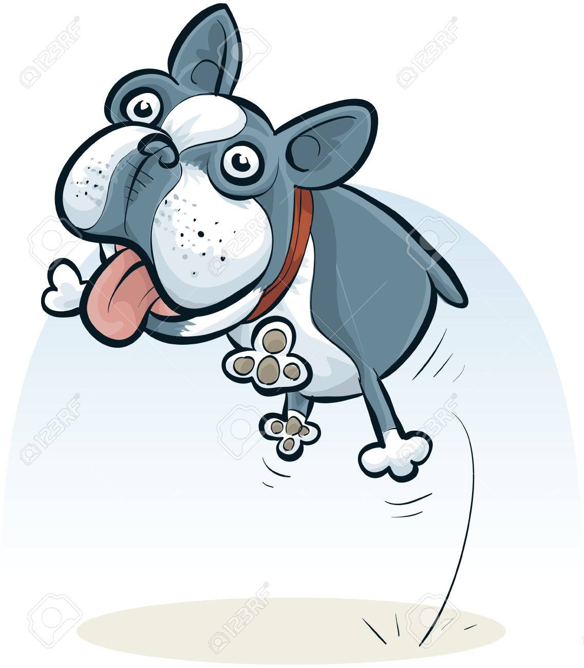 1,845 Jumping Dog Stock Vector Illustration And Royalty Free.