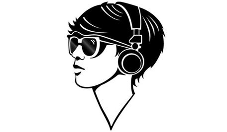 1849 Headphones free clipart.