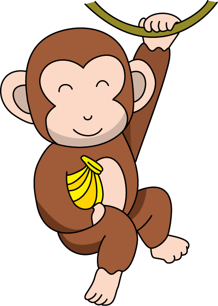 Monkey clipart free clipart.