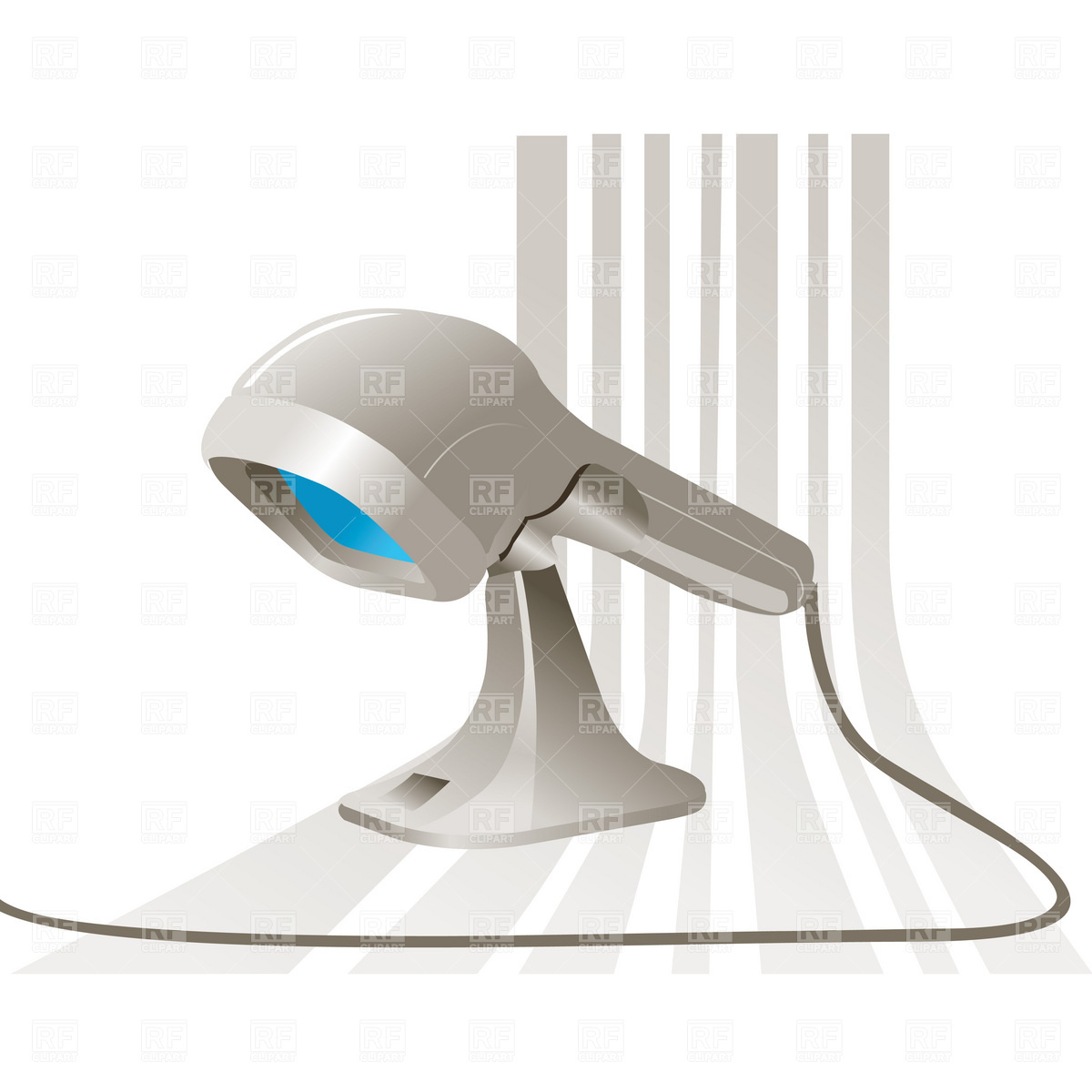 Barcode Scanner Vector Image #1865.