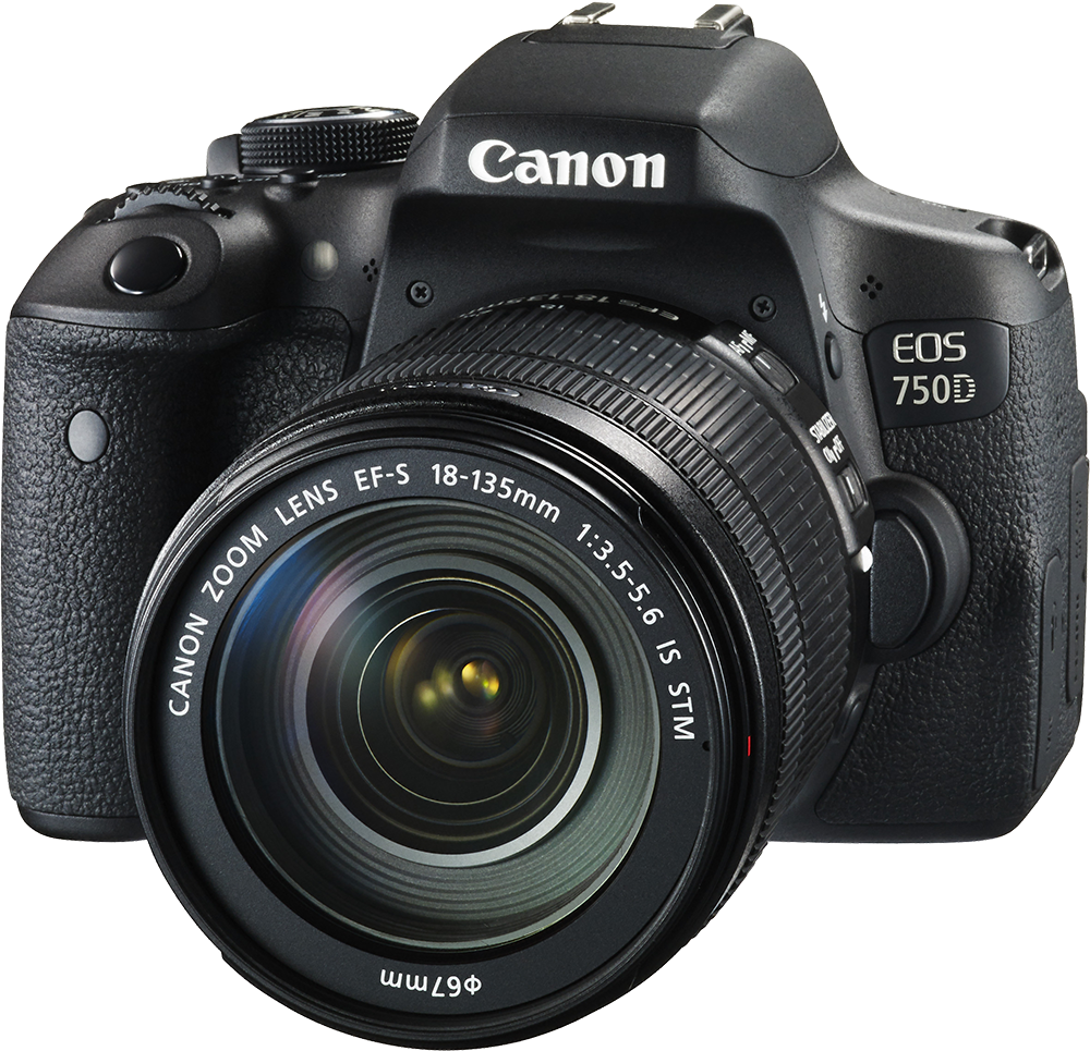 Canon 750 D 18/135.