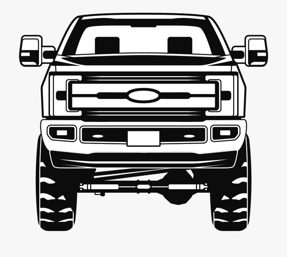 Ford Truck Svg Ford 250 Pickup Truck Clipart Pickup.