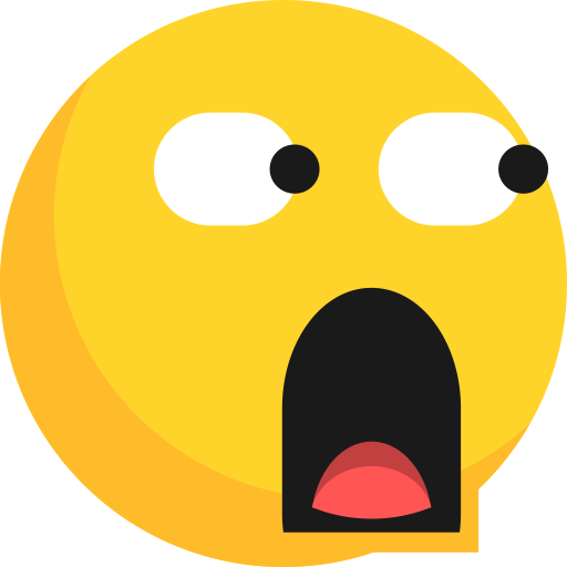 glared, shocked, surprised emoji png transparent c.