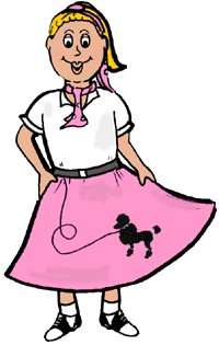 1950s advertising skirt clipart clipart images gallery for.