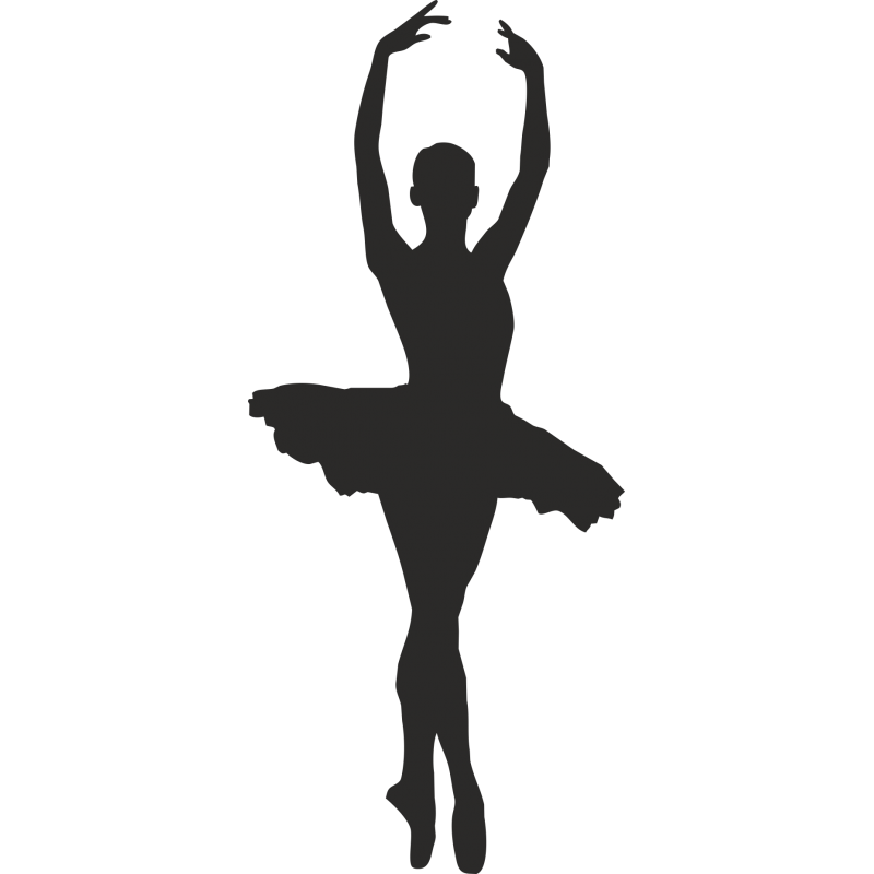 Ballet Dancer Silhouette Clip art.