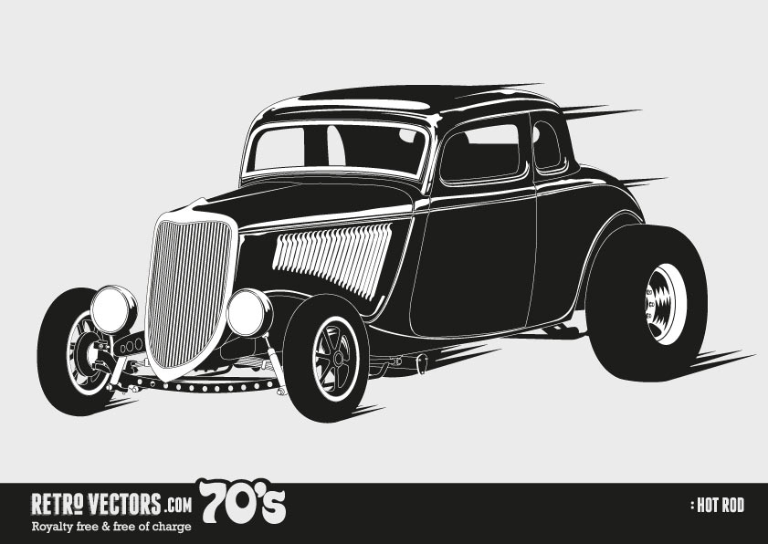 318 Hot Rod free clipart.