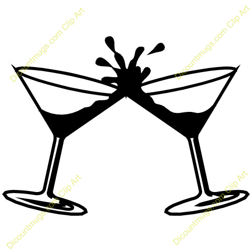 Cocktail glasses clipart 2 » Clipart Station.