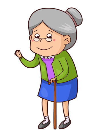 766 Grandmother free clipart.