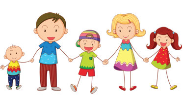 2 Sisters And Brother Clipart.