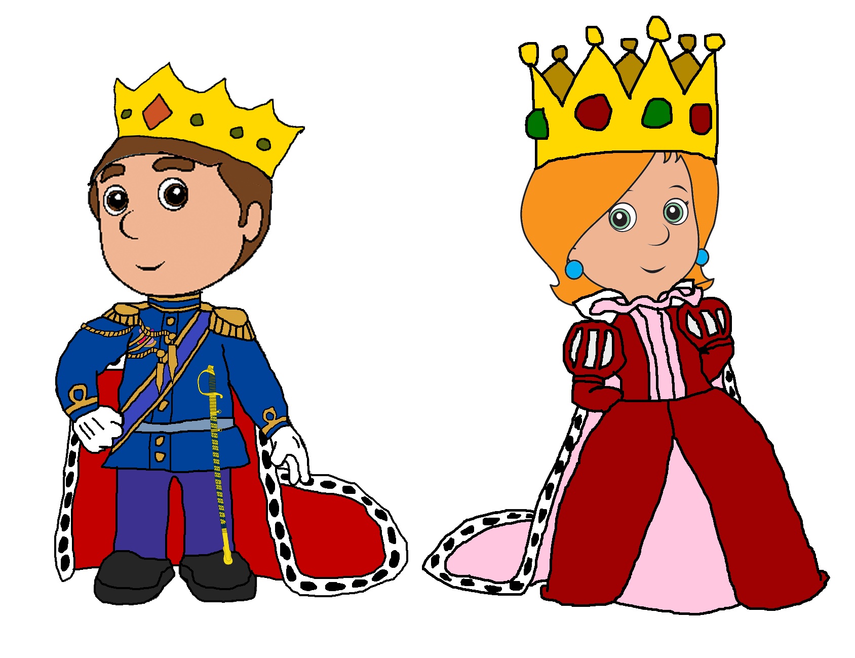 7347 Queen free clipart.