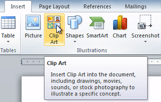 Word 2010: Inserting Clip Art and Pictures.