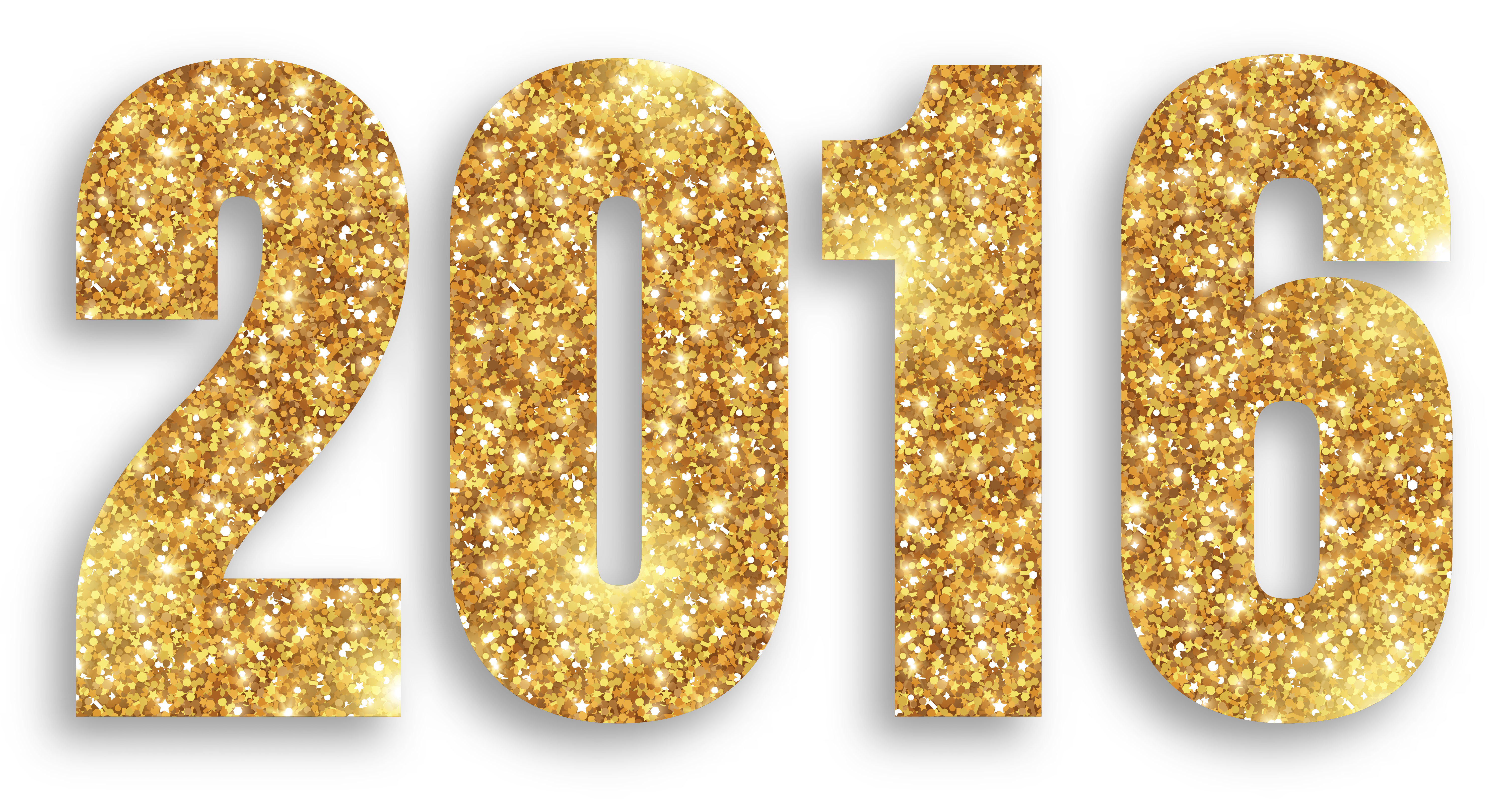 2016 Gold Large PNG Image.