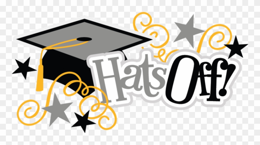 Hats Off Svg Scrapbook Title Graduation Svg Files Graduate.