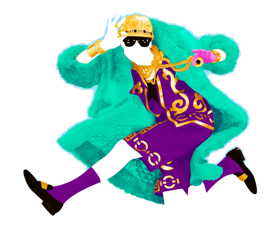 Just Dance K Promo Coach Clipart Transparent Png.