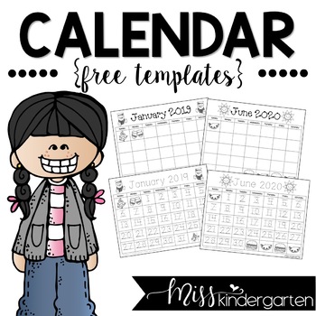 Free Calendar Templates 2019.